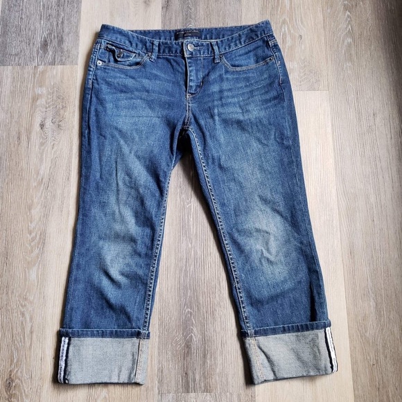 Banana Republic Denim - Banana Republic Cuff Capri Jeans